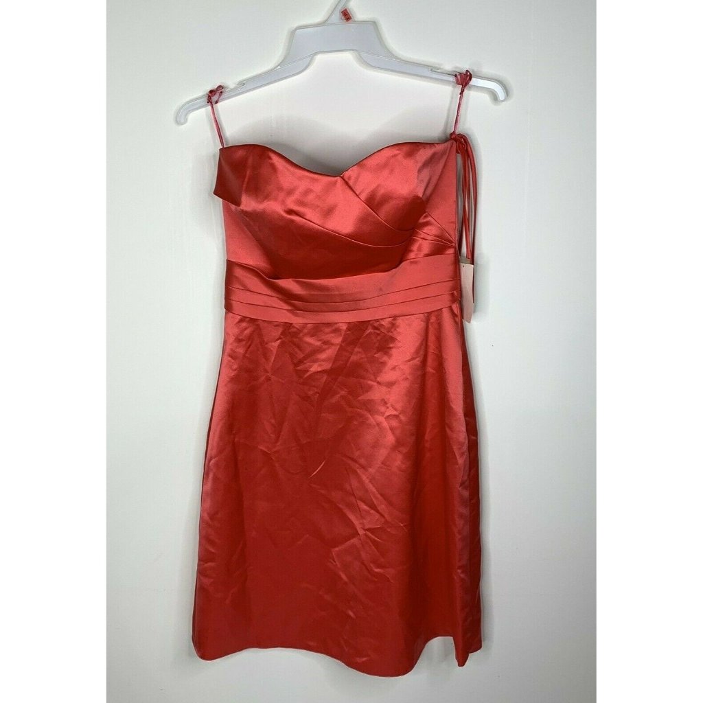 Nwt Allure Bridals Bridesmaid Dress Womens 12 1311 Watermelon